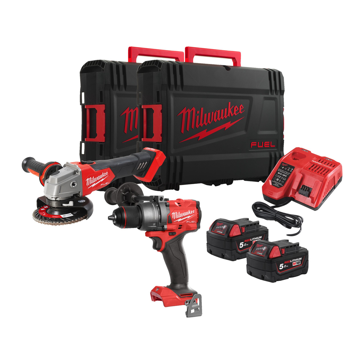 Zestaw elektronarzędzi Milwaukee M18 FPP2E3-502X - obrazek 1