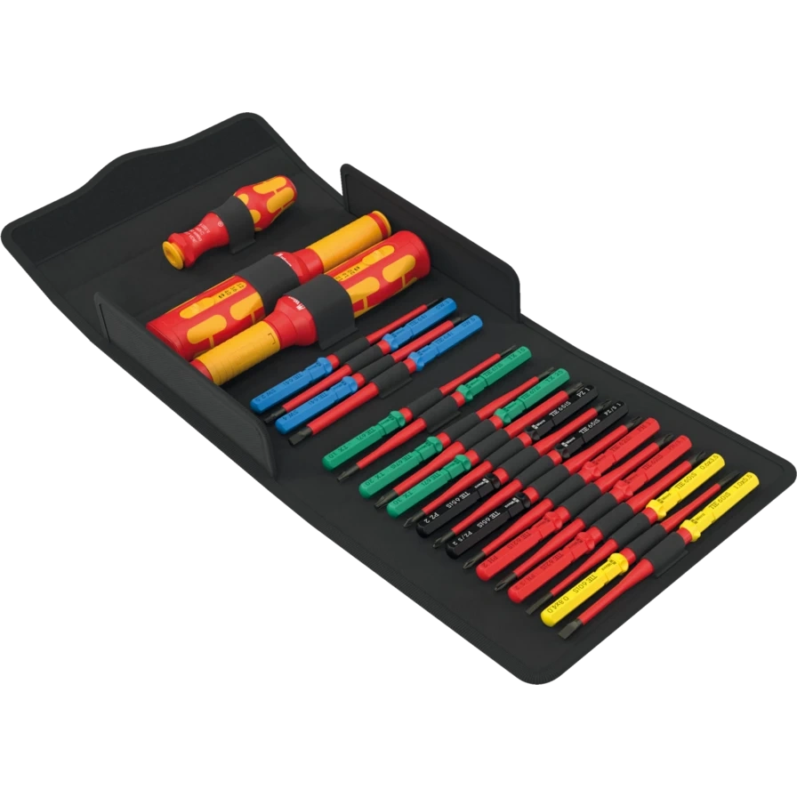 Zestaw narzędzi do szaf sterowniczych Wera Kraftform Kompakt VDE Safe-Torque Speed Set 1 - obrazek 1