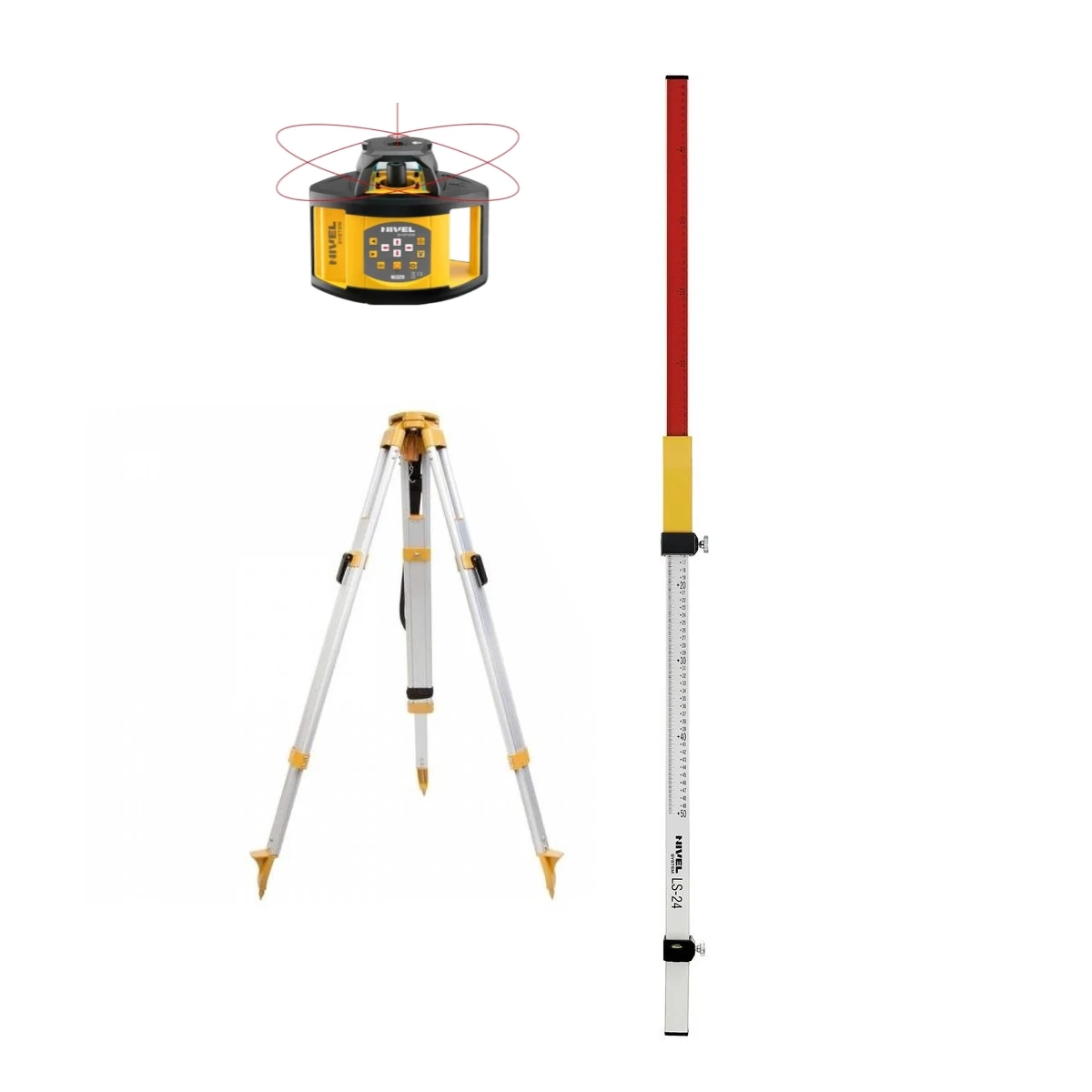 Zestaw narzędzi pomiarowych Nivel System NL520R DIGITAL SET SJJ1 LS24 - obrazek 1