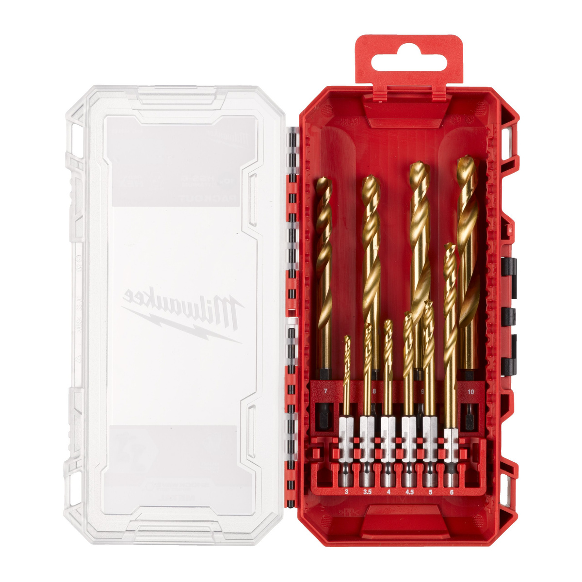 Zestaw wierteł do metalu Shockwave HSS-G Tin RED HEX Milwaukee 4932493865 - obrazek 1