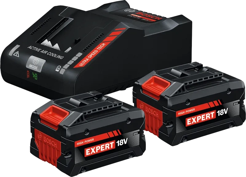Zestaw zasilający Bosch EXPERT EXBA18V-80 + ładowarka EXAL18V-160 - obrazek 1