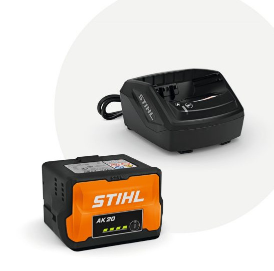 Zestaw zasilający Stihl z akumulatorem AK20 + ładowarka AL101 - obrazek 1