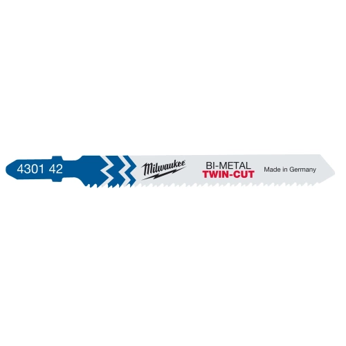 Brzeszczot uniwersalny 91x2,5/1,8 mm T123XF Milwaukee 4932430142 (5 szt.) - obrazek 1