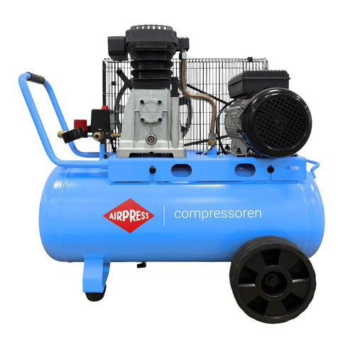Kompresor dwutłokowy olejowy Airpress HL 340-50 10 bar 3 KM/2.2 kW 210 l/min 50 l - obrazek 1
