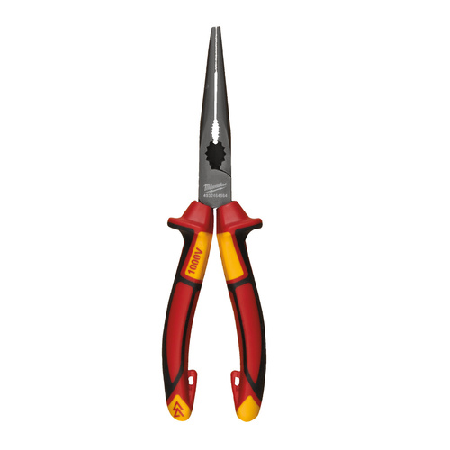 Szczypce długie półokrągłe Milwaukee 4932464564 VDE 205 mm - obrazek 1