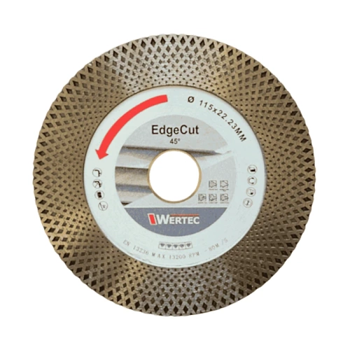 Tarcza diamentowa 115x22,23 mm Wertec EDGECUT115 - obrazek 1