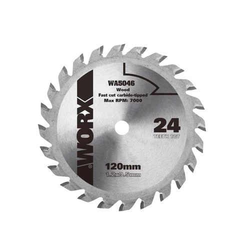 Tarcza do cięcia drewna 120mm 24T Worx WA5046 - obrazek 1