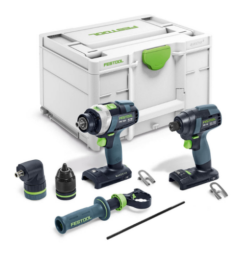 Zestaw elektronarzędzi Festool TID 18 Basic-Set TPC 18/4 578833