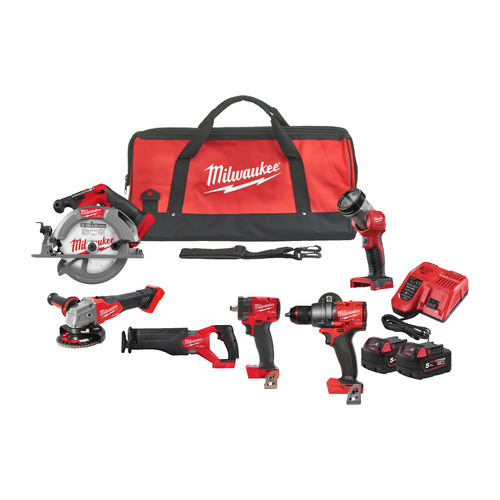 Zestaw elektronarzędzi Milwaukee M18 FPP6H3-502B - obrazek 1