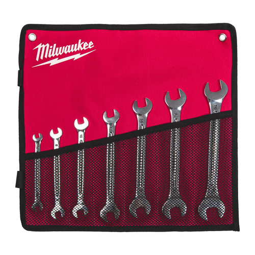 Zestaw kluczy płaskich 6x7-18x19 mm Milwaukee 4932492713 - obrazek 1