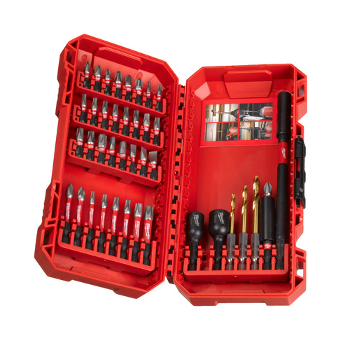 Zestaw wierteł, nasadek i bitów Milwaukee SHOCKWAVE™IMPACT DUTY 4932492004 - 40 szt. - obrazek 1