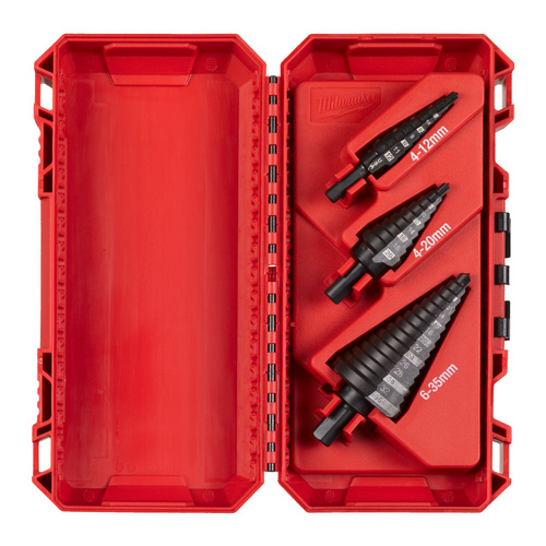 Zestaw wierteł stopniowych Milwaukee 48899399 - obrazek 1